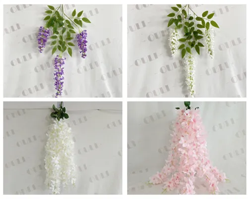 Hol lehet vásárolni mesterséges wisteria -t (olcsó, ömlesztett és esküvői dekorációs lehetőségek)