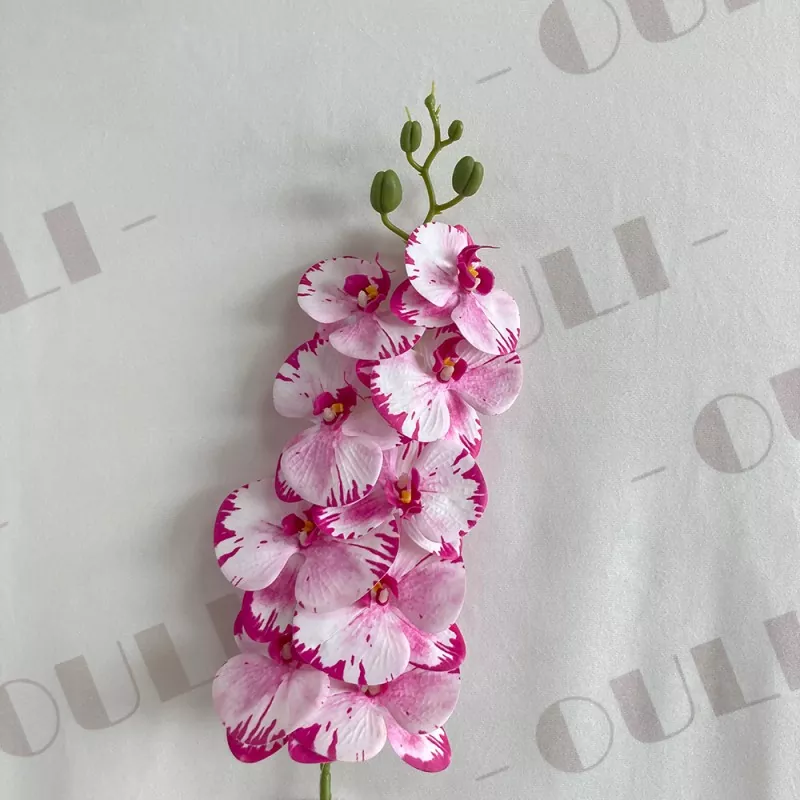 lifelike pink phalaenopsis arrangement
