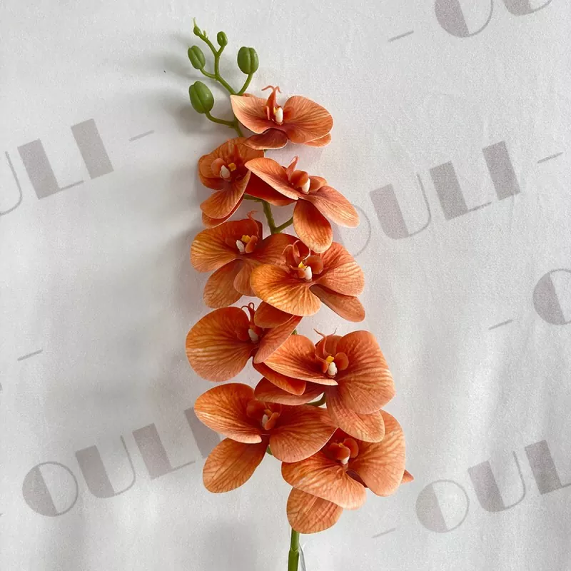realistic silk phalaenopsis centerpiece
