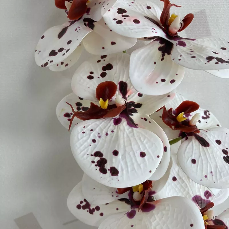 elegant faux orchid bouquet
