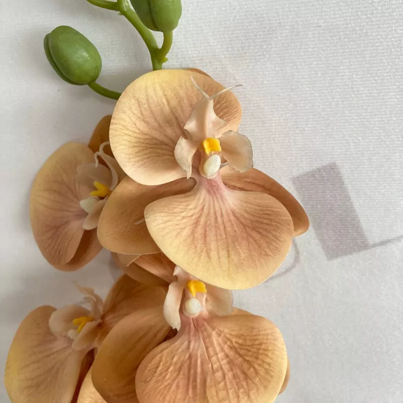 artificial orchid plant with pot
