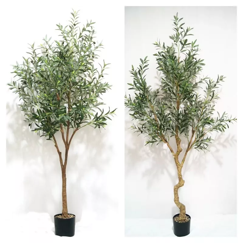 Tall Artificial Olive Tree for indoor decoration
