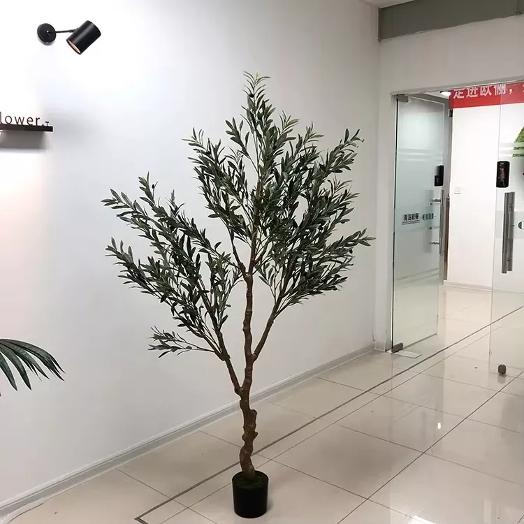 Artificial Olive Tree bulk packaging for global shipping