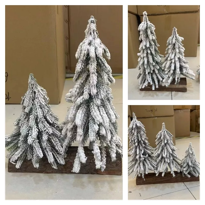 white artificial christmas tree