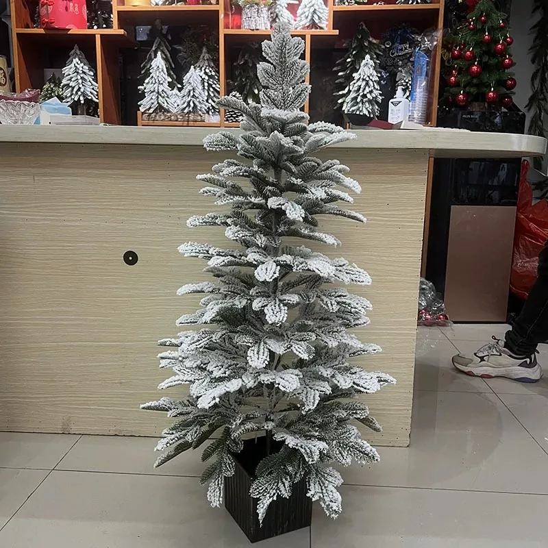 artificial pre lit christmas trees
