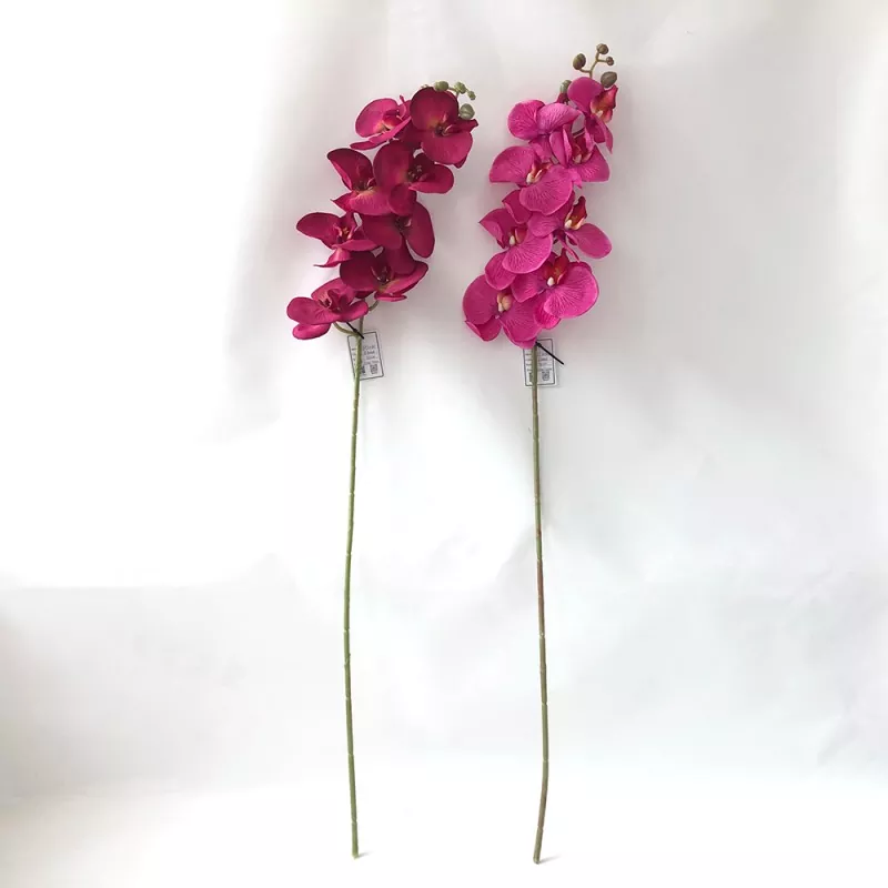 Selyem mesterséges orchidea virágok