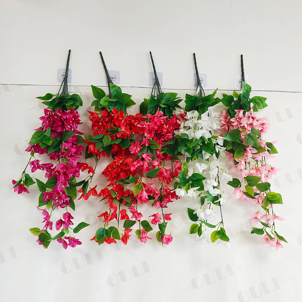 Selyem bougainvillea fal lóg